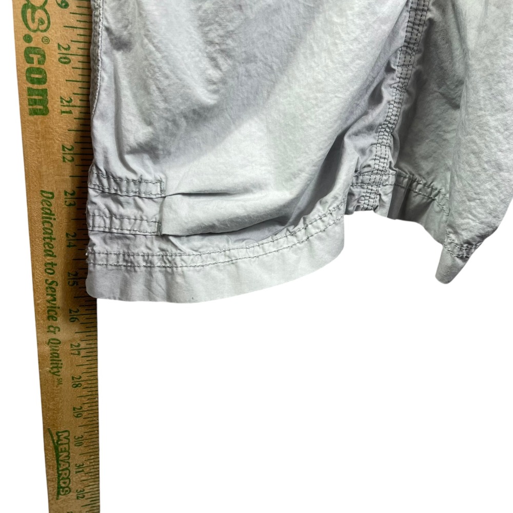 Anthropologie Pilcro Baggy Parachute Harem Pants Womens 30 Gray Lightweight - Picture 10 of 11
